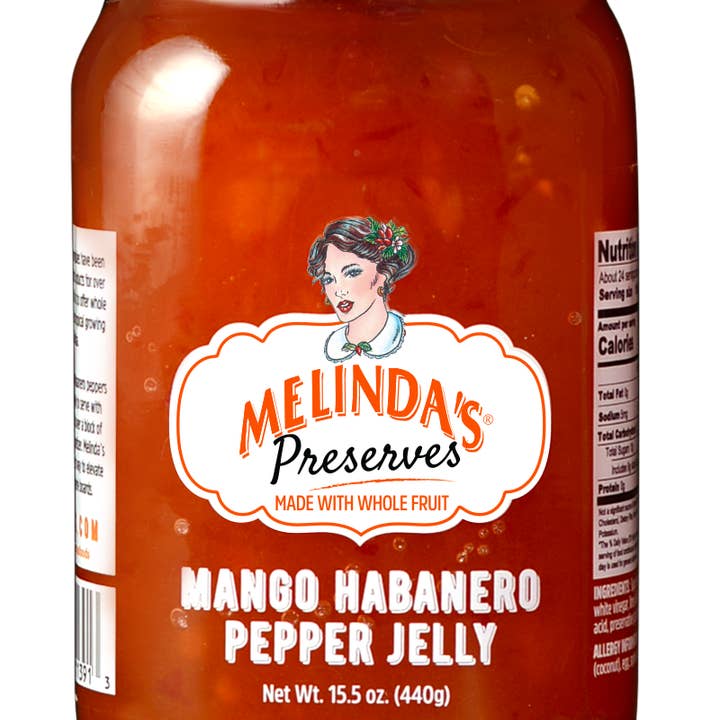 Melinda’s Foods, LLC - Wholesale Preserves - Melinda's Mango & Habanero Pepper Whole Fruit Preserves (6pk Case)0