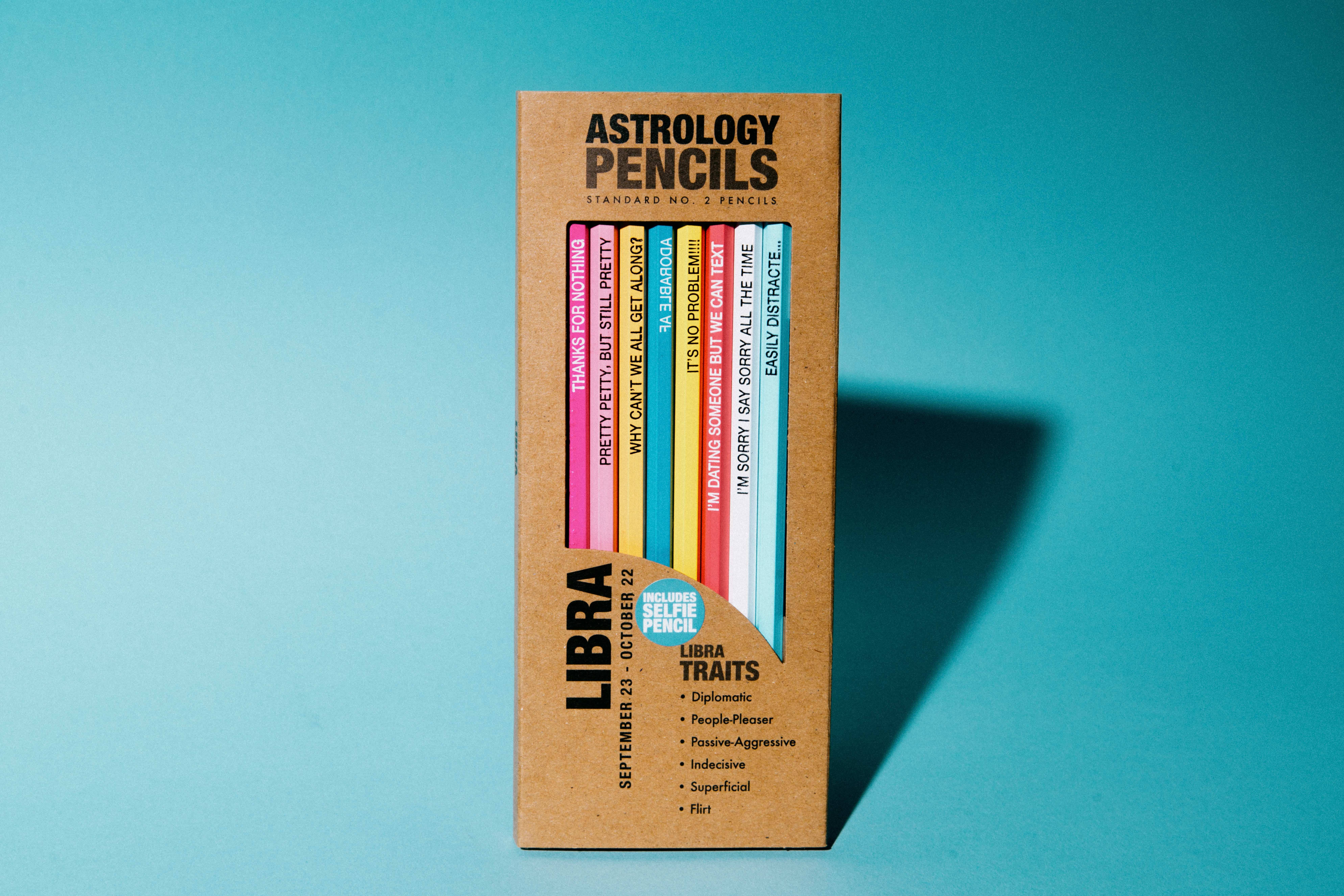 Whiskey River Soap Co. - Vendita all'ingrosso Matite - Matite astrologiche Libra2