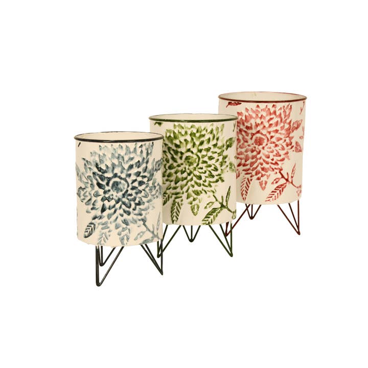 Fioriere con Motivi Floreali Stampati per la vendita all'ingrosso da parte di Braun