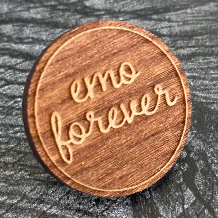 Emo Forever trä Pin trä för wholesale av The Silver Spider