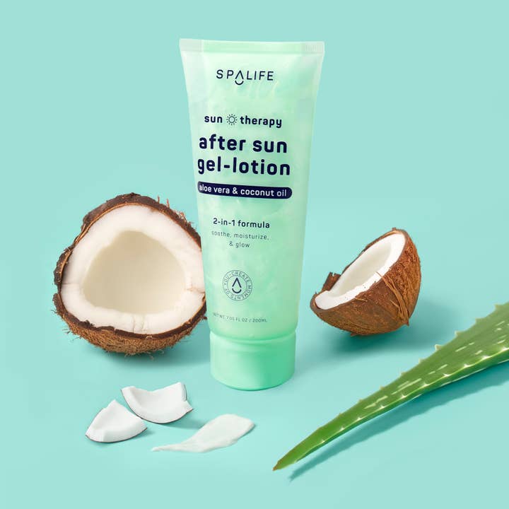 My Spa Life - Wholesale Aftersun/Sun Damage Repair Cream - After Sun Gel-Lotion 2 in1 Formula Aloe Vera & Coconut Oil
