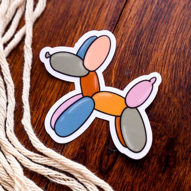Lily & Violet - Wholesale Sticker - Balloon Animal Sticker3