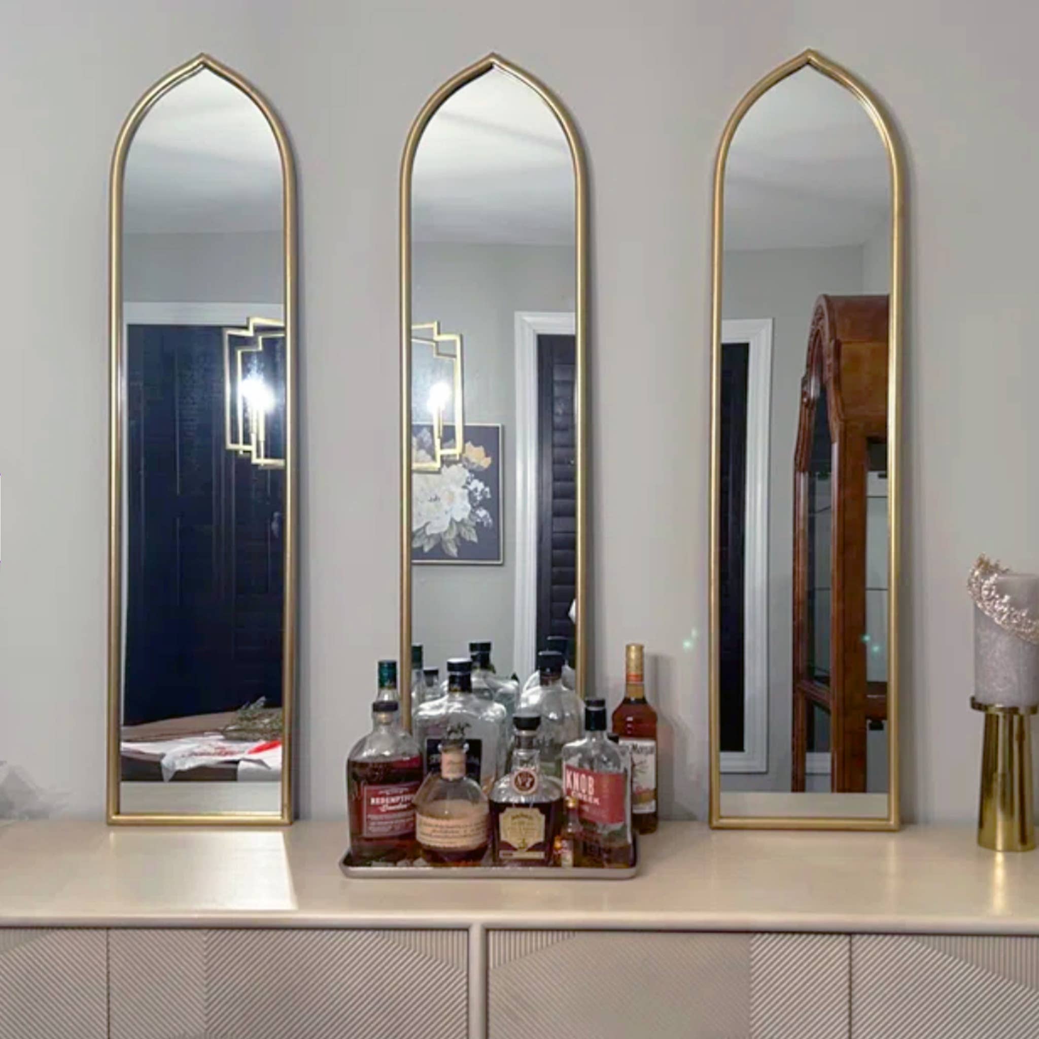 Paris Loft Inc - Venta al por mayor Espejos de pared - Espejo de Cuerpo Entero Extra Grande con Marco de Metal12