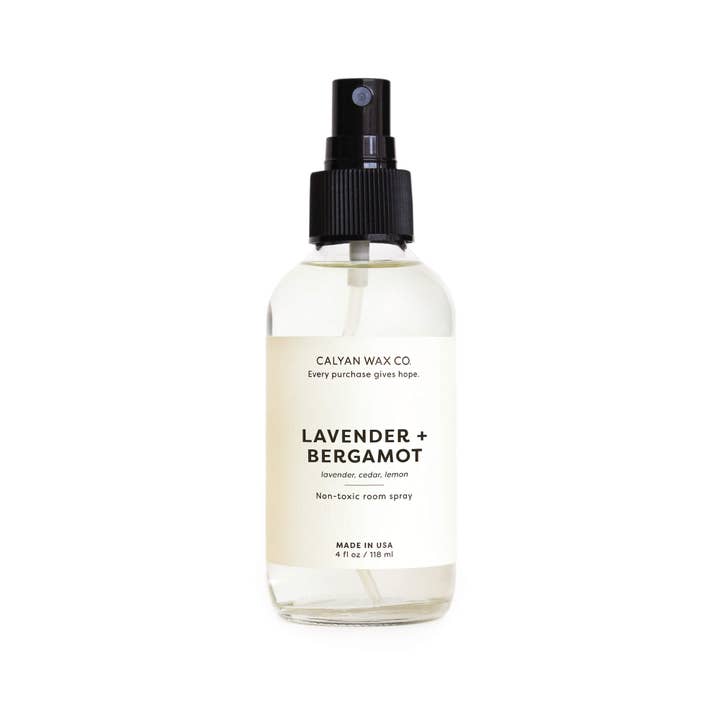 Calyan Wax Co. - Wholesale Room & Linen Spray - Lavender + Bergamot - Room Spray