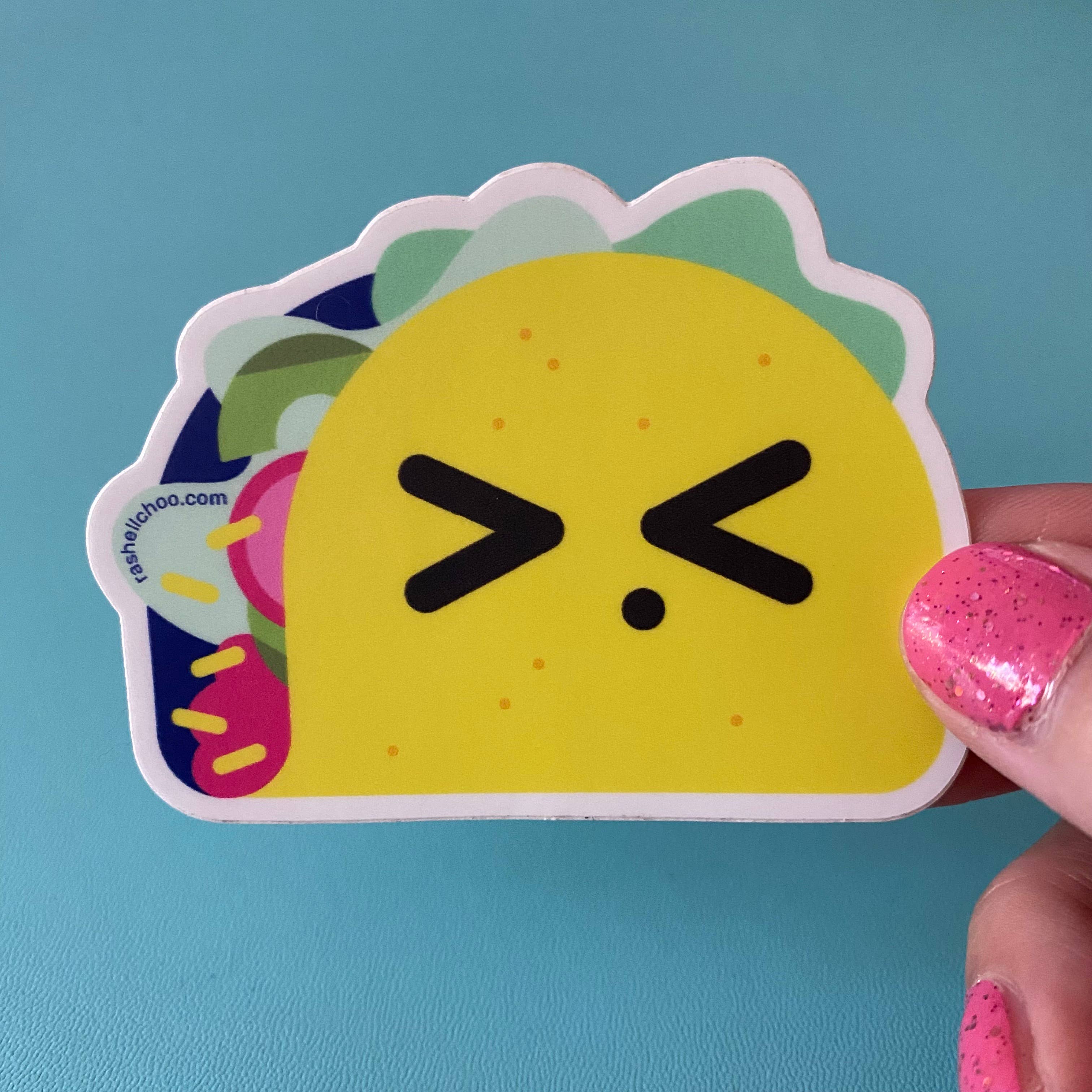 rashellchoo.com - Wholesale Sticker - Doh! Taco Sticker1