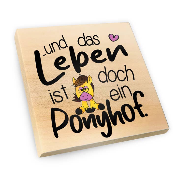 Aimant de réfrigérateur en érable | Et la vie est belle pour la vente par wammi