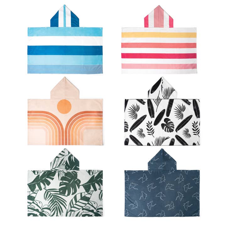 DM Merchandising - Wholesale Hooded Towel - Kids & Baby - Juice Box Hooded Towels Assortment
