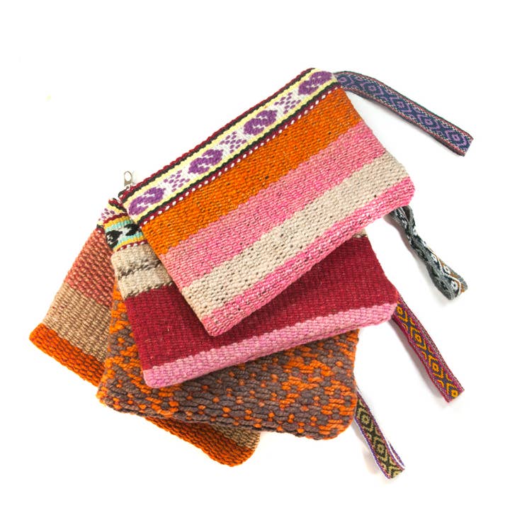 Borsetta a polso con arazzo medio per la vendita all'ingrosso da parte di Lanart Alpaca