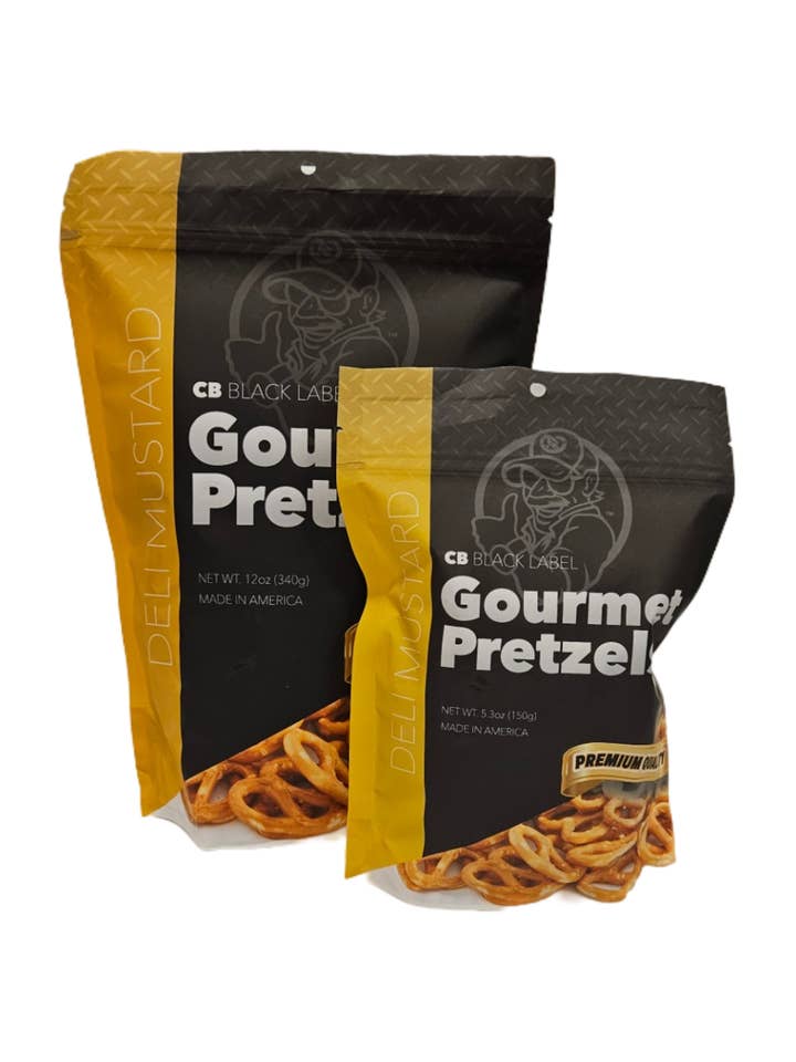 CB Black Label Deli Mustard 5.3oz for wholesale by Trucker Treats