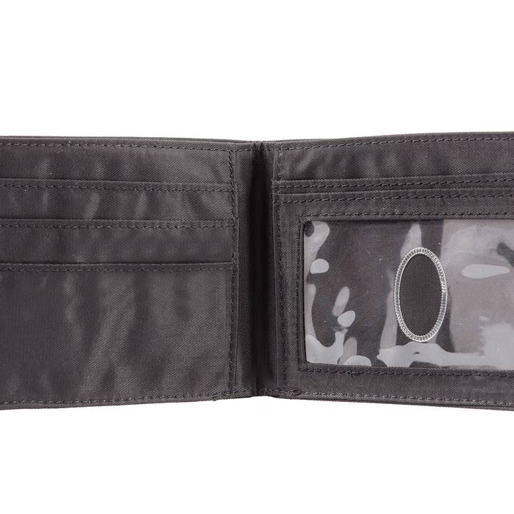Multi Bifold Tegnebog - Sort for engroshandel hos Big Skinny Wallets