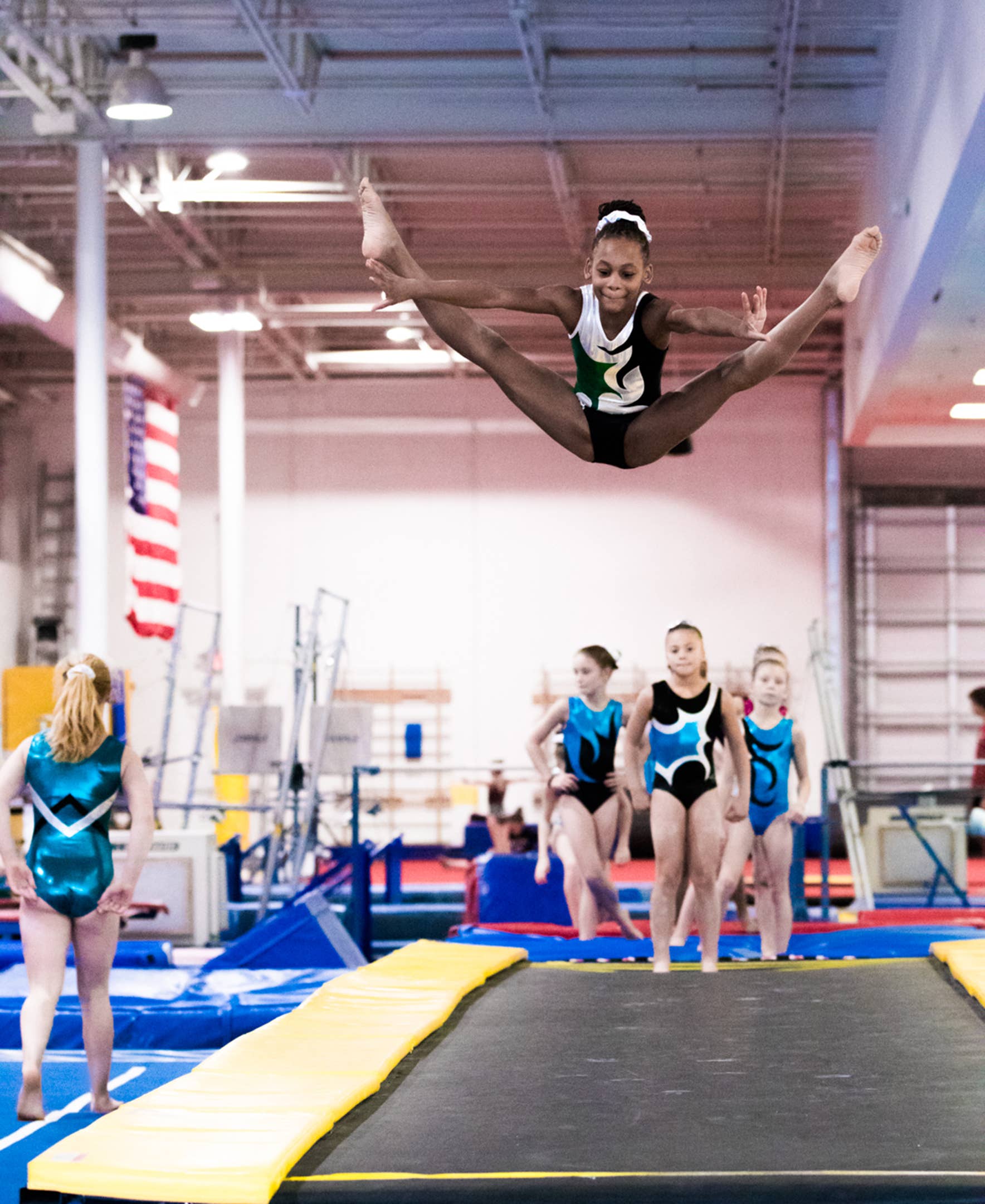 Obersee - Wholesale Lingerie Bodysuit - Women's - Girl's Gymnastics Leotard - Mia Green5