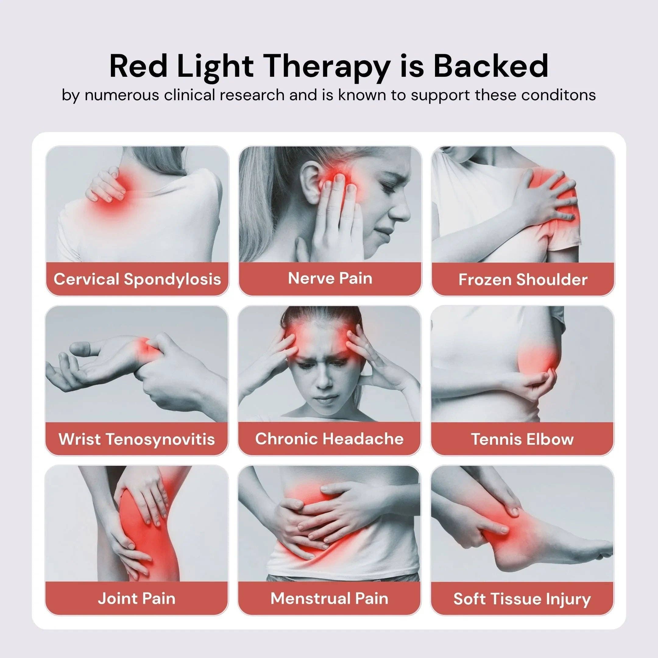 iReliev - Wholesale Body Massager - The Body Pro Red Light and Infrared Therapy Wrap6