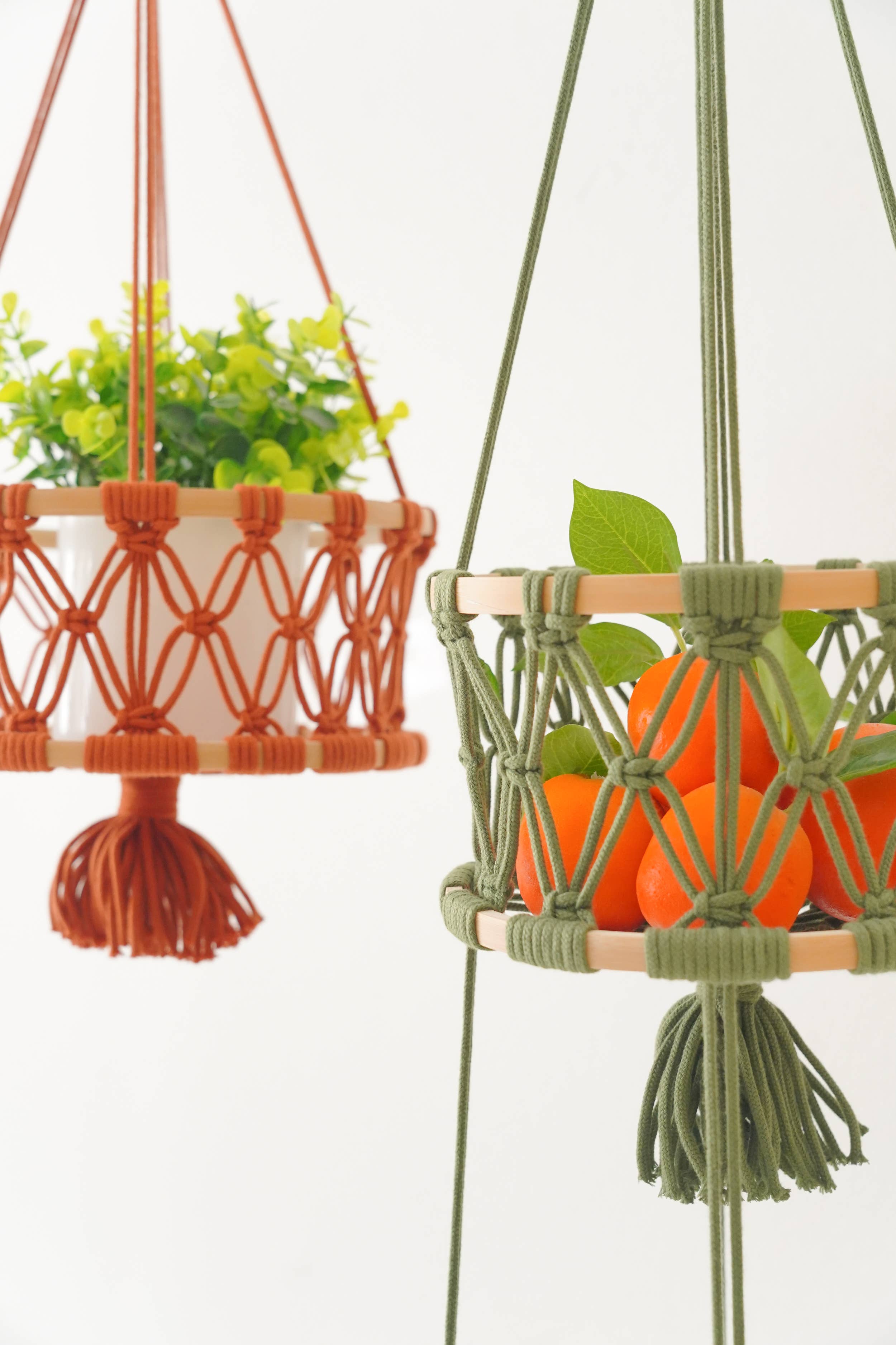 BeanDaikon - Vente Jardinière suspendue - Corbeille à fruits suspendue H965