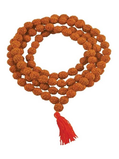Rudraksh Mala medio (8 mm) per la vendita all'ingrosso da parte di Ancientveda