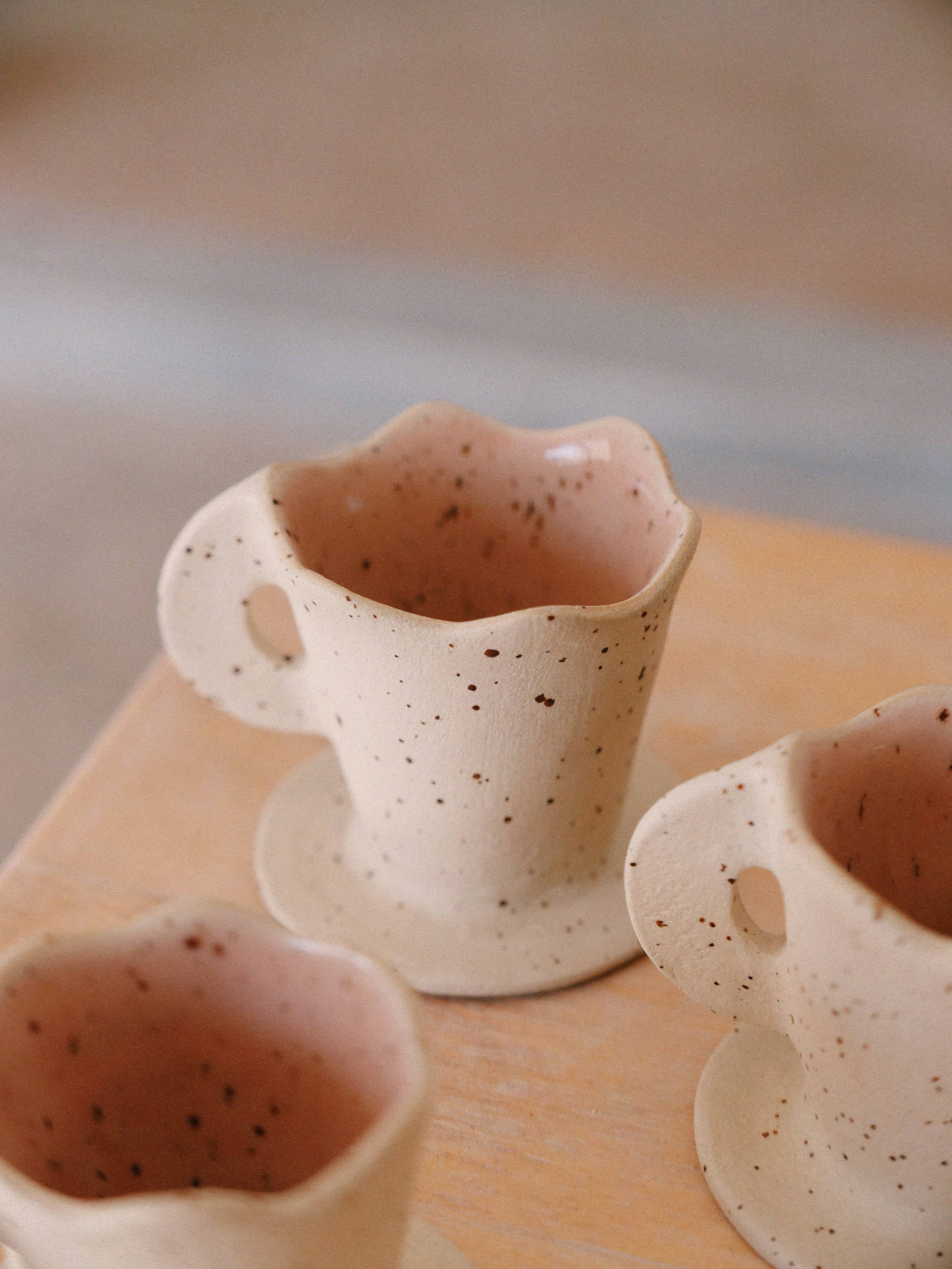 Ohyoko ceramics – wholesale Egg cup/holder – Handmade ceramic egg cups for brunch5