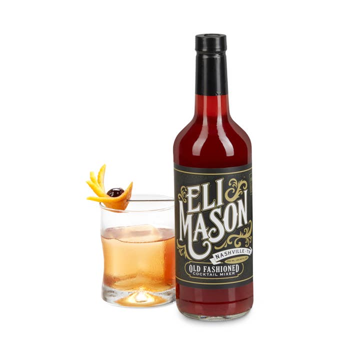 Eli Mason - Wholesale Cocktail Mix/Syrup - Old Fashioned Cocktail Mixer (750ml Bottle)2