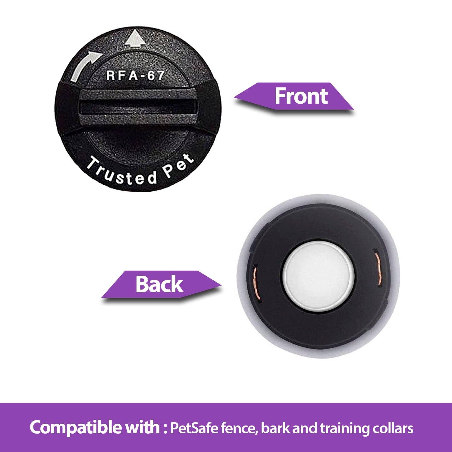 Trusted Pet – Großhandel Haustierhalsband – Hund – Trusted Pet Ersatzakku für Petsafe Modell RFA-677