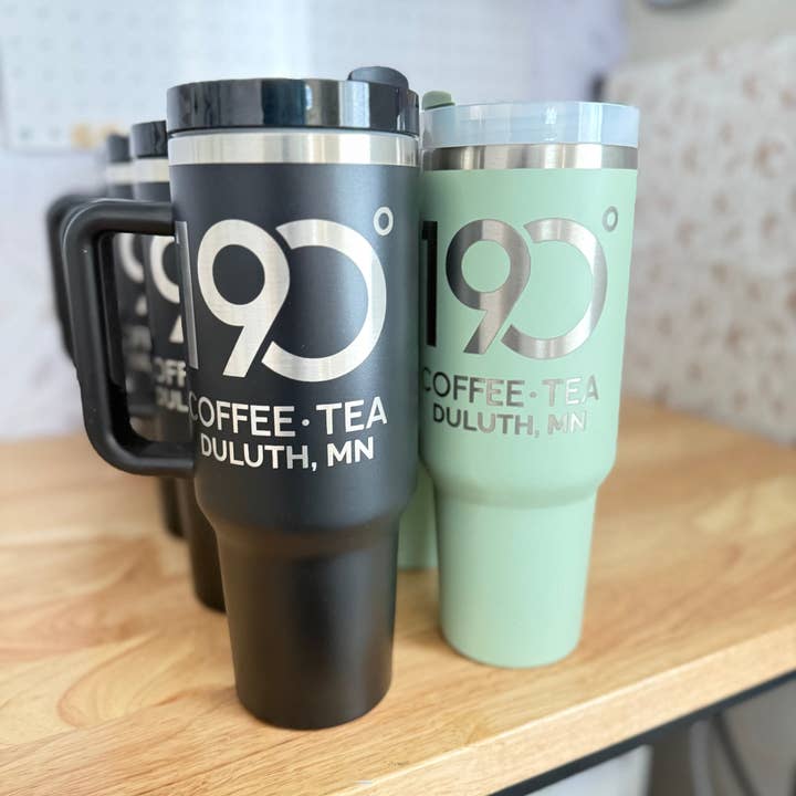 SKS Design Studio - Wholesale Insulated Mug/Tumbler - CUSTOM LOGO | ENGRAVED | 40oz Stainless Steel Tumbler3