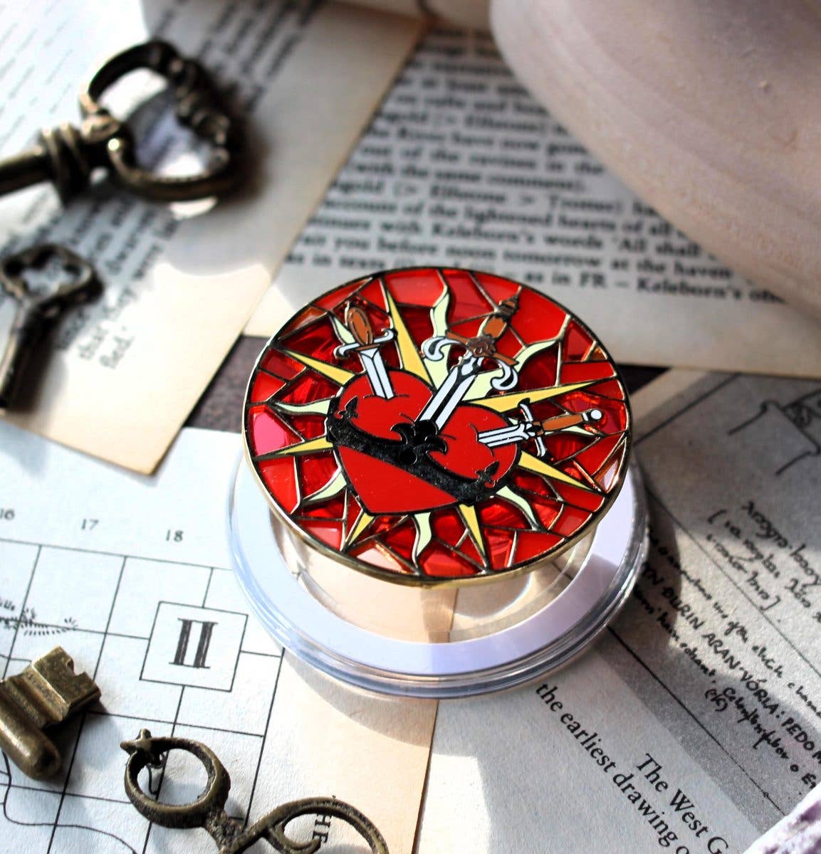 Geek and Artsy - Wholesale Phone Grip - Romantasy magnetic Kindle Grip, bookish magnetic phone grip, interchangeable ereader holder2