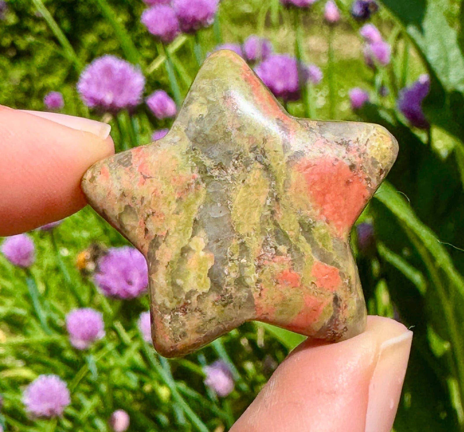 Elf Kendal Hippies - Wholesale Spiritual Stone/Crystal - Crystal star 3cm or 1.2inch by elf in UK Gemstone star gifts4