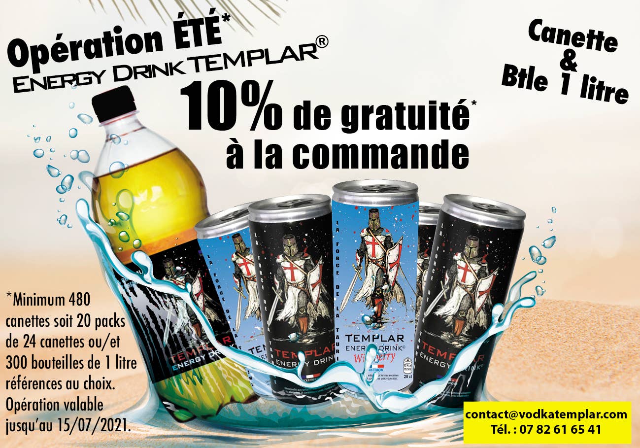 Templar - Wholesale Sports/Energy Drink - Wild Berry Templar Premium Energy Drink1