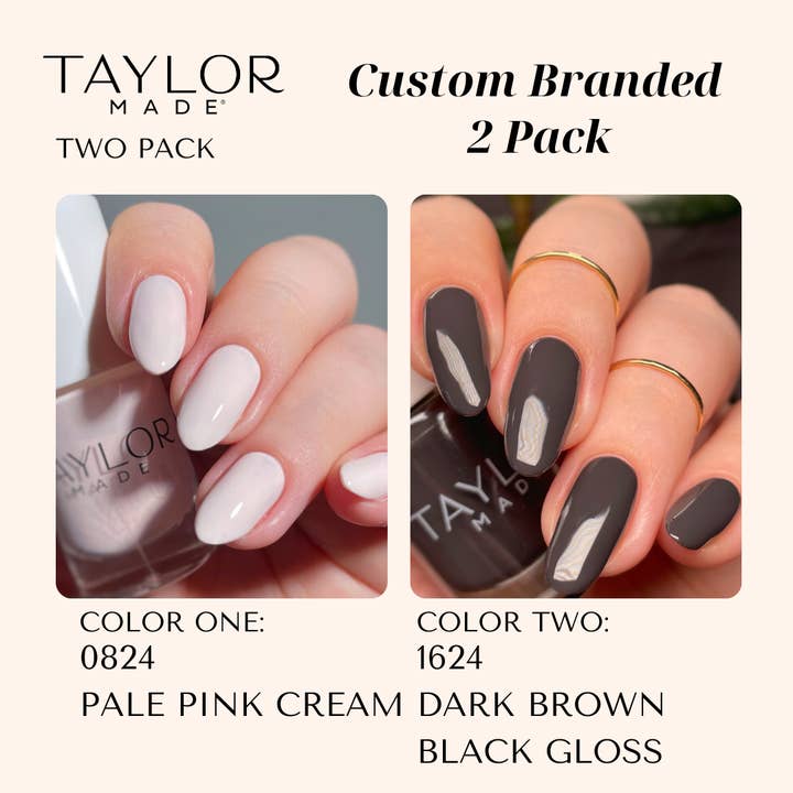 Taylor Made Polish - Vendita all'ingrosso Smalto per unghie - Smalto per unghie personalizzato: confezione da 2 a lunga tenuta + vegano + non tossico127