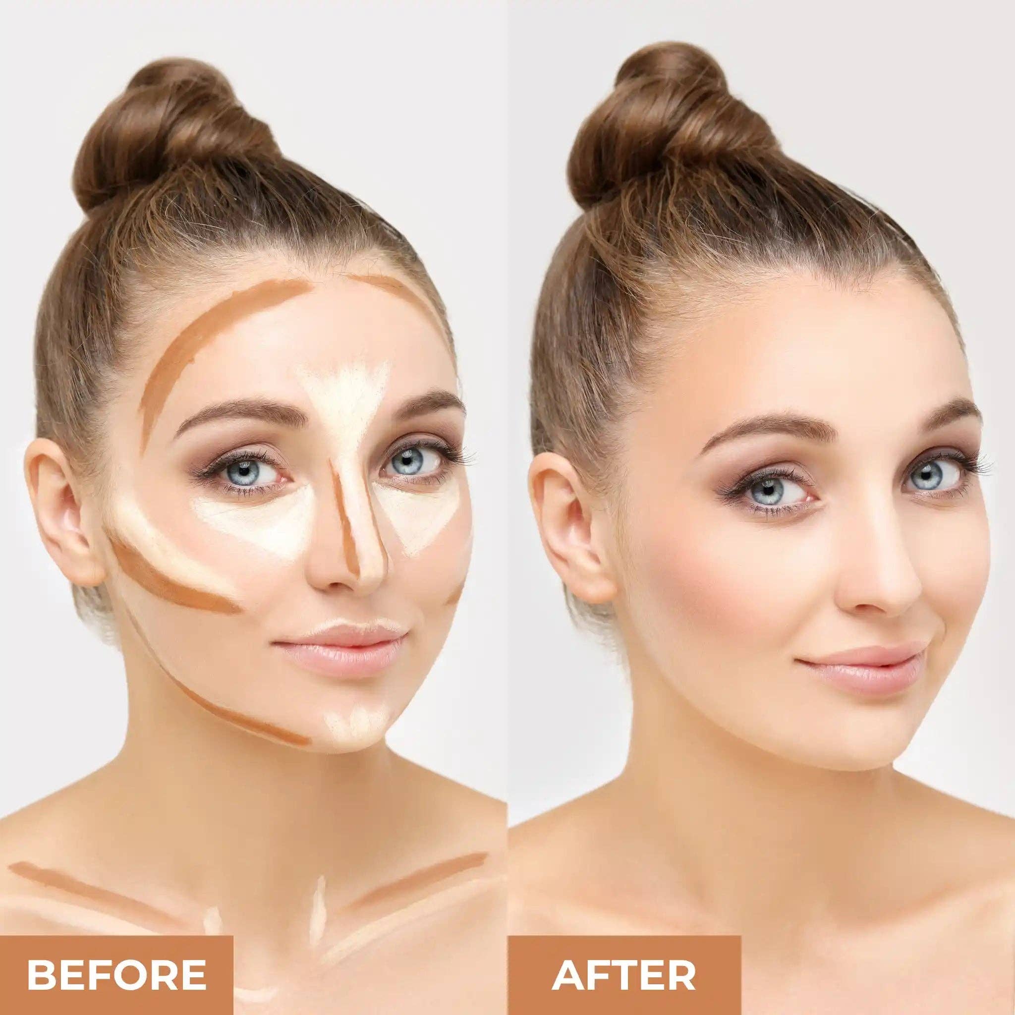 Efon International Corp. – wholesale Makeup contour – Richly Pigmented Contour, Bronze & Highlight Powder Palette6