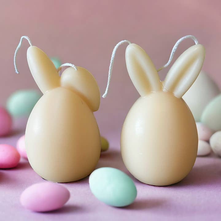 Rabbit Egg Candle for wholesale by Linoy Boutique