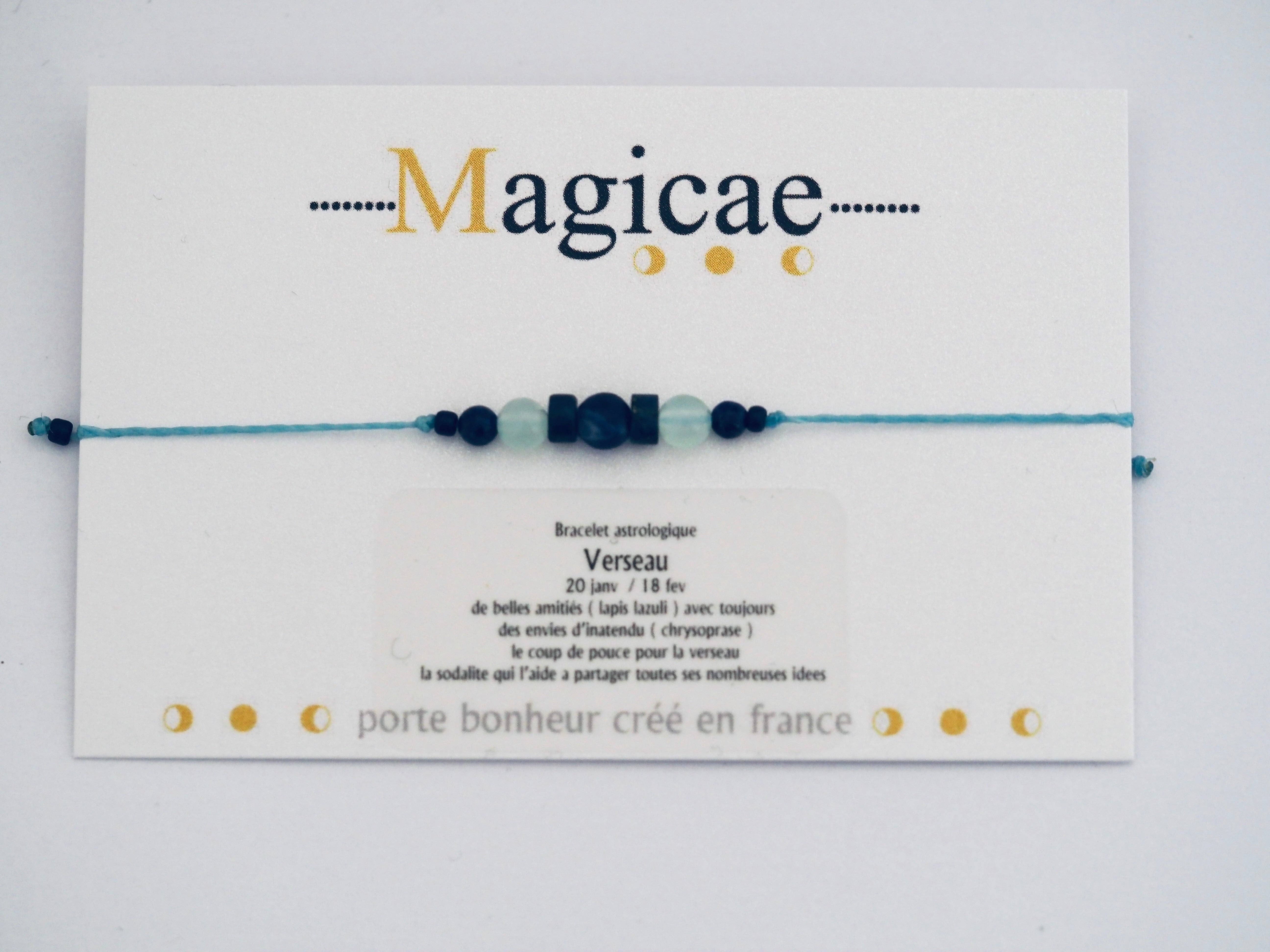 Magicae - Wholesale Beaded Bracelet - Aquarius astrological bracelet2