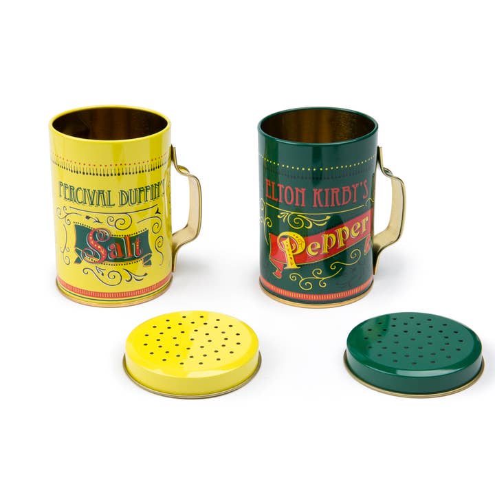Fox Run Brands - Wholesale Salt & Pepper Shaker Set - Fox Run Salt and Pepper Shaker Set, Nostalgic, 4"
