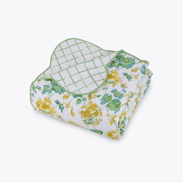Peking Handicraft - Vendita all'ingrosso Set di lenzuola - SET TRAPUNTA PRATO INGLESE KG - 3 PEZZI - MadCap Cottage