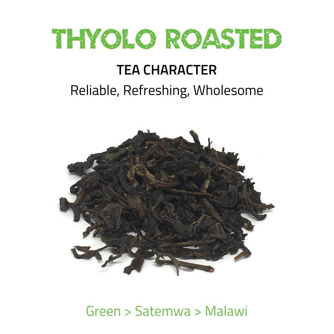 Tea Rebellion Canada - Wholesale Loose Tea - Thyolo Roasted Green - Green Tea | 200g L-Leaf - FOODSERVICE1