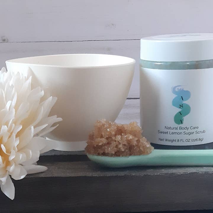 Set gommage au sucre pour la vente par Asya Natural Body Care