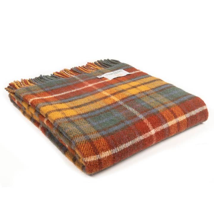 Tweedmill Textiles - Wholesale Throw Blanket - Tartan Pure New Wool Throw