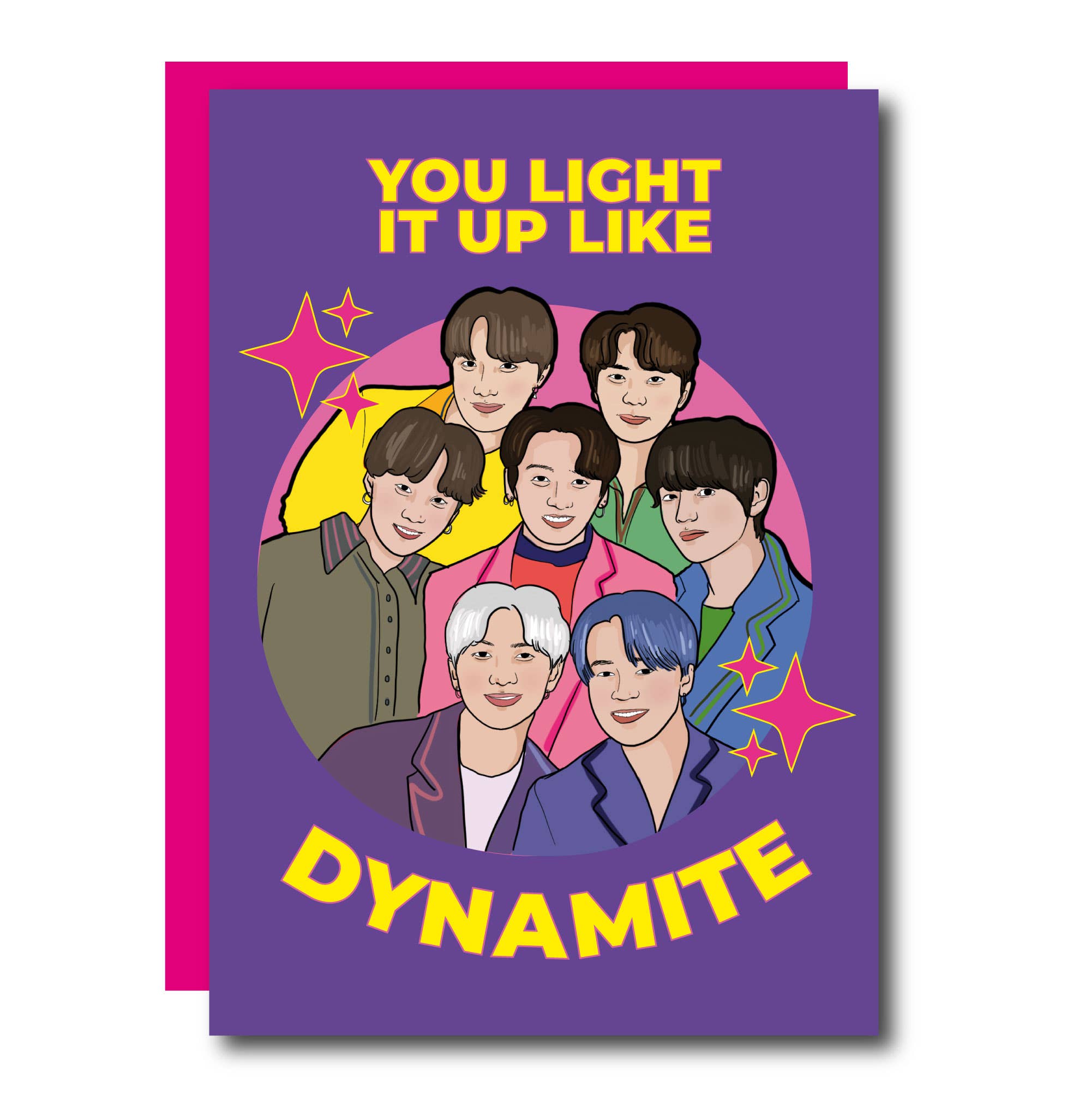 Studio Soph (We Pay Your Import Fees - We Ship DDP) - Vente Carte de vœux classique - Carte de vœux "Tu brilles comme de la dynamite"0