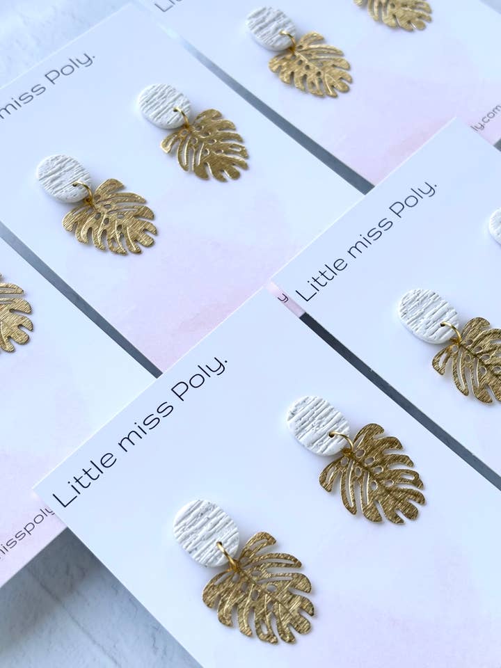 Gold Lust - Speckled White Gold Leaf for wholesale by Little Miss Poly