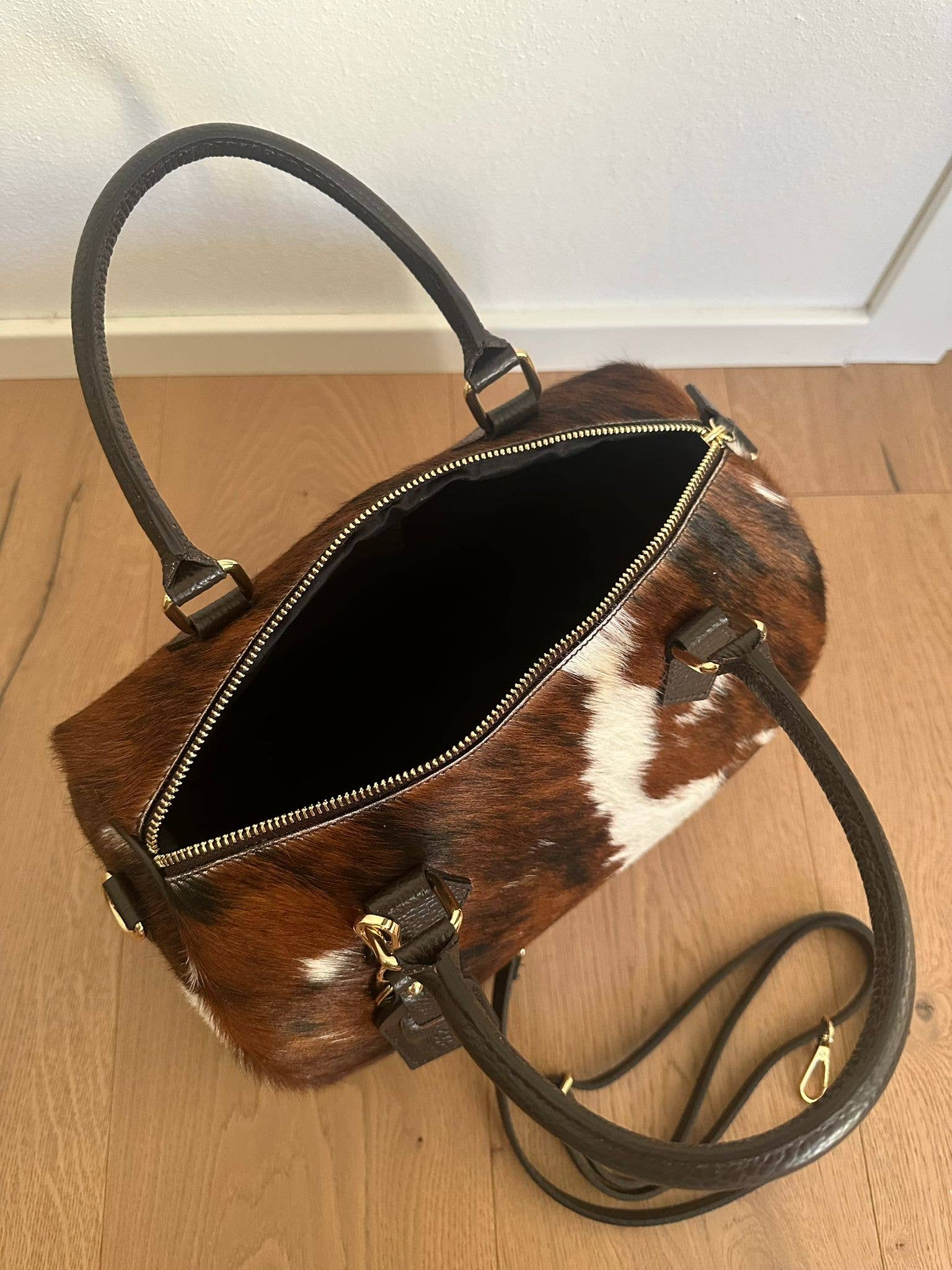 Zhade - Wholesale Top Handle Bag - Women's - ROXANNE- "pony" handbag4