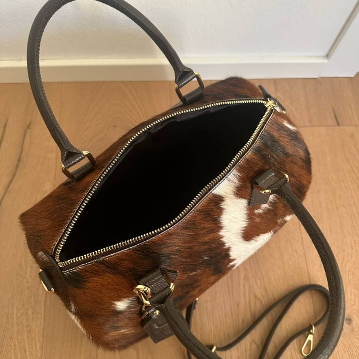 Zhade - Wholesale Top Handle Bag - Women's - ROXANNE- "pony" handbag4