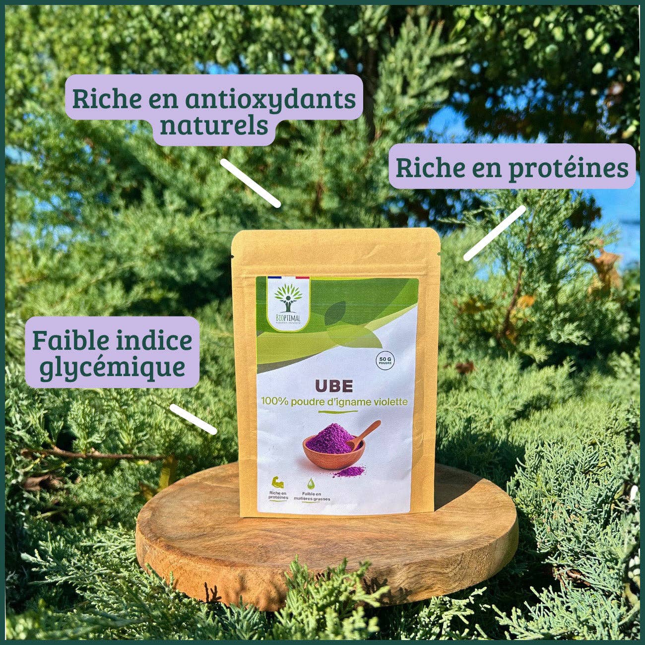 Bioptimal - Wholesale Protein/Superfood Powder - Ube powder - Bioptimal6
