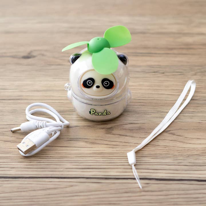 Urban Tokyo - Wholesale Handheld Electric Fan - Mini Handheld Panda Fan Rechargeable (1/120)