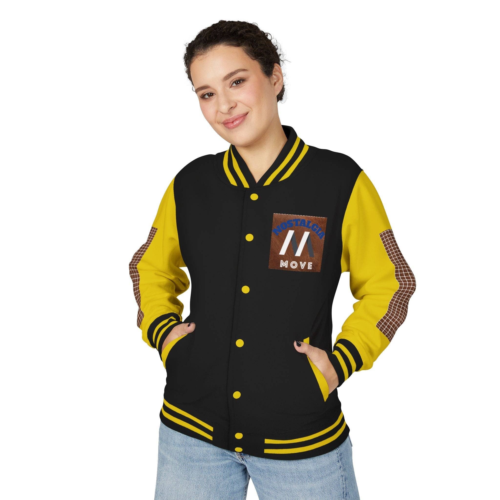 RC'nSONS - Wholesale Varsity/Baseball Jacket - Women's - Vintage-Inspired Heavyweight Letterman Jacket, Unisex Varsity Jacket, Retro College Apparel, Perfect for Game Day, Nostalgia Move Style34