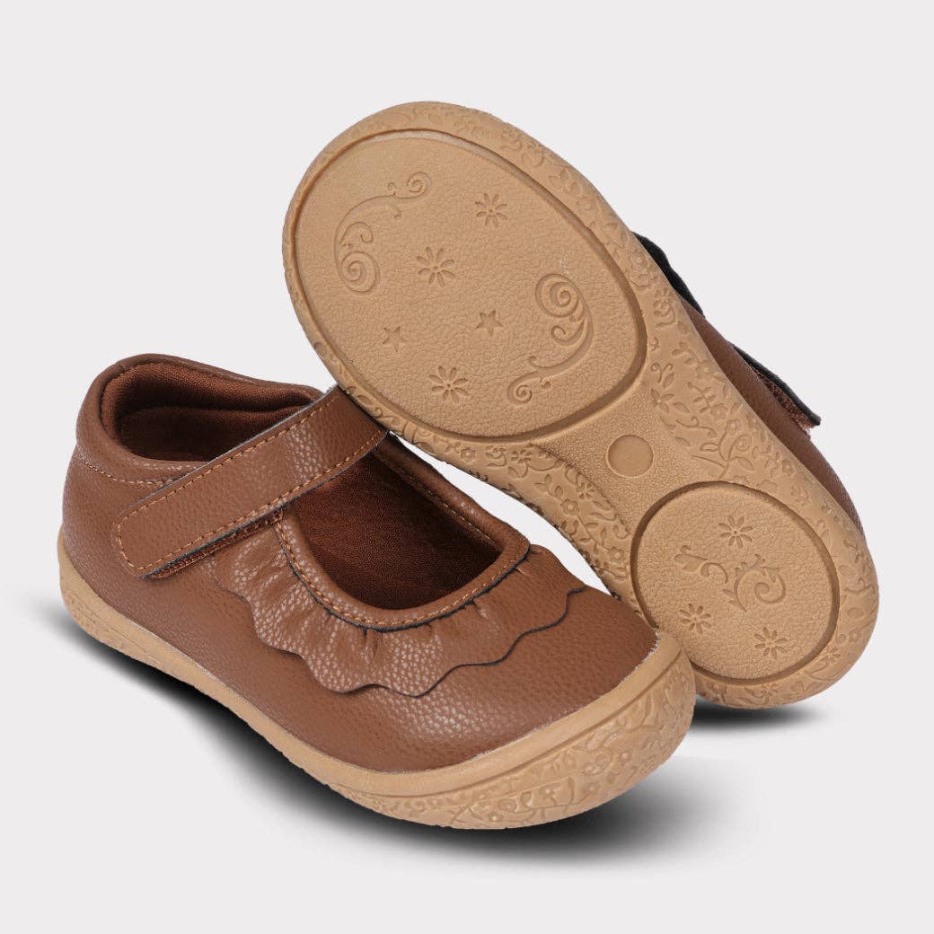 Oomphies – wholesale Flats/loafers – Kids – Amina Leather Girls Mary Jane Shoe11