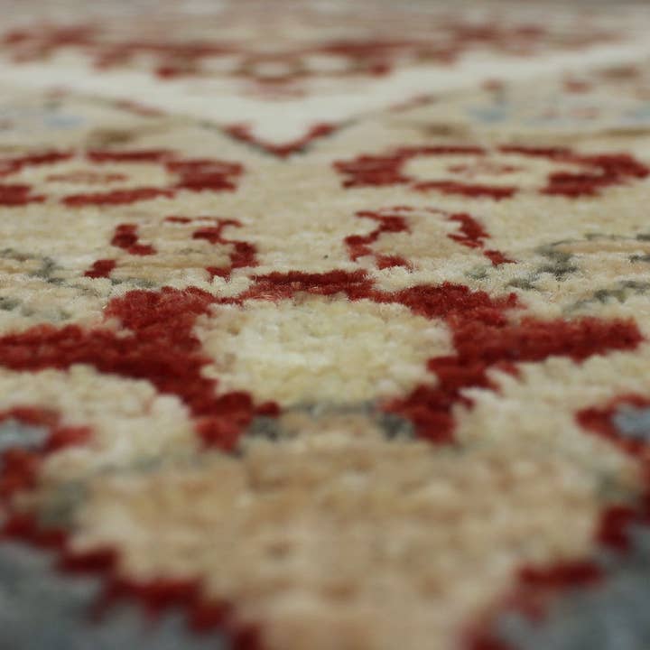 Noori Rug - Wholesale Area Rug - Yousafi Penley Ivory/Rust Rug, 9'10" x 13'10"3