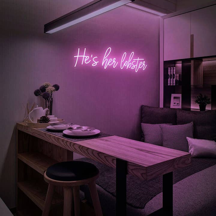Ele é o seu sinal de néon de lagosta por atacado de Aoos Custom