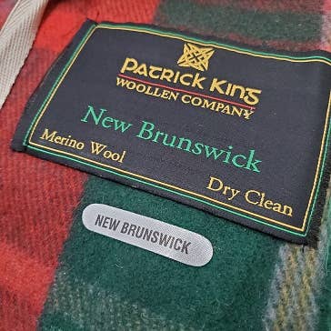 Patrick King Woollen Company - Wholesale Throw Blanket - New Brunswick Deluxe Highland Blanket4