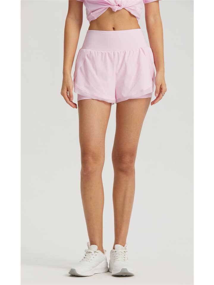 91thelabel - Wholesale Athletic Shorts - Women's - Revival Mesh Classic Summer Shorts