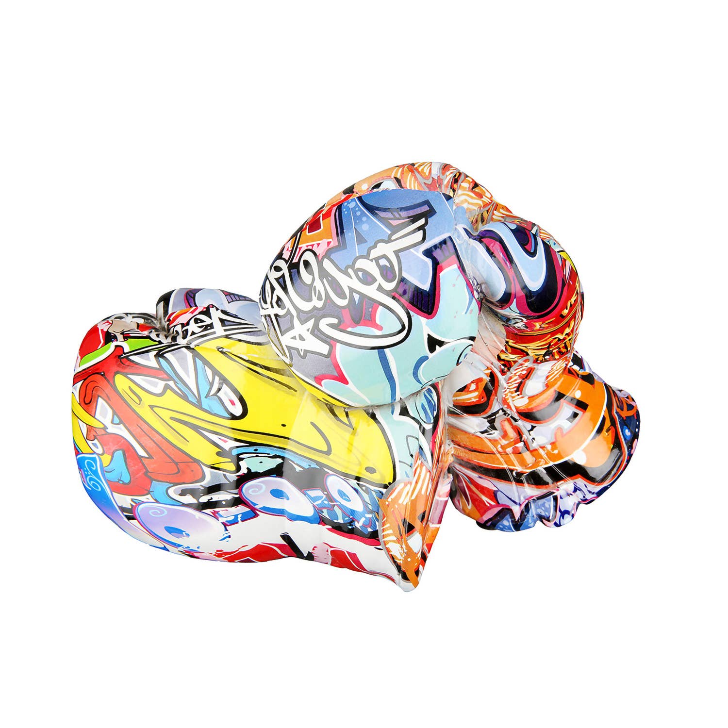 Gilde Handwerk Macrander GmbH & Co. KG – Engroshandel Bordpynt – Dekorativt objekt Bohandschuh Street Art, højde 15 cm2