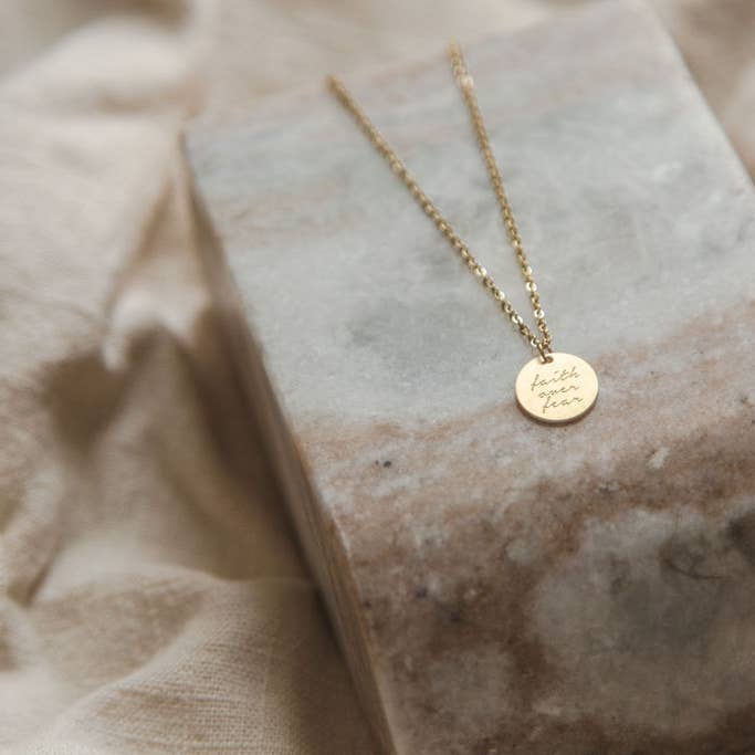 The Vintage Sparrow - Wholesale Pendant/Charm Necklace - Faith Pendant1