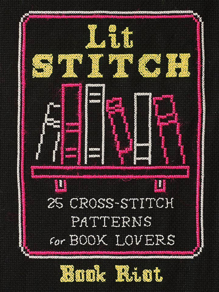 Lit Stitch: 25 Cross-Stitch Patterns for Book Lovers for wholesale by Abrams