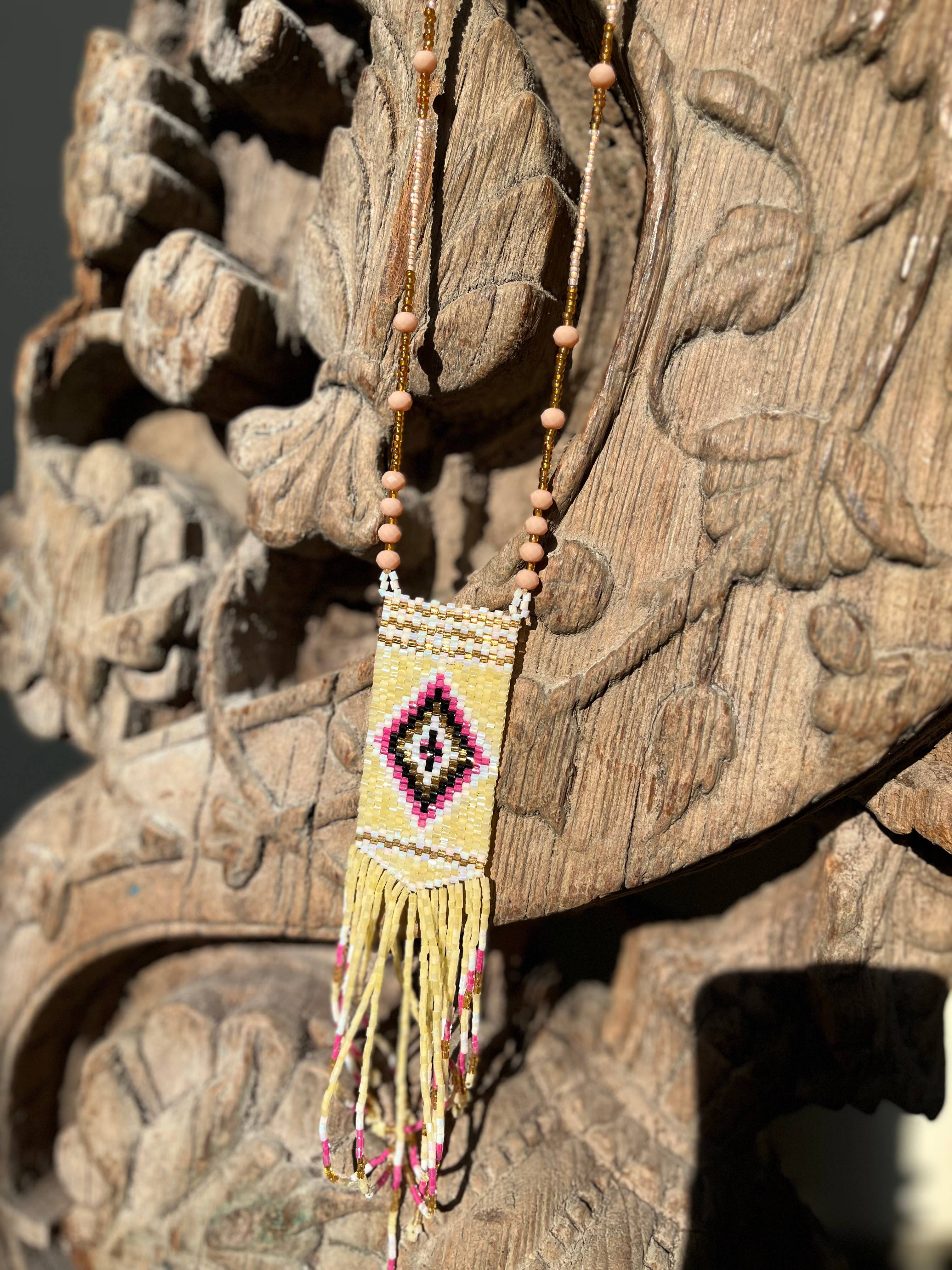 Flora Jane Paris - Wholesale Y-Neck/Lariat Necklace - DOUBLE ROW INDIAN PEARL NECKLACE11